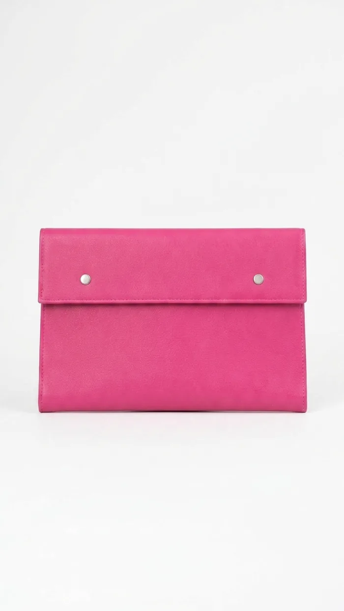 Porta-Jaleco AZV na cor rosa claro, vista frontal
